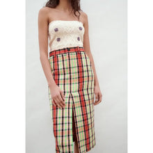 Load image into Gallery viewer, ZARA Structured Pink Midi Skirt
