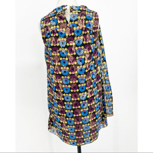 Anna Sui Metallic Mod Dress Medium