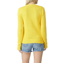 Load image into Gallery viewer, Polo Ralph Lauren Yellow Flag knit Sweater Medium
