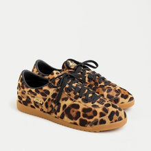 Load image into Gallery viewer, J.CREW GOLA® Bullet Ladies Sneakers Leopard Calf Hair Size 7
