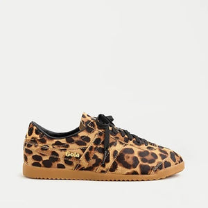 J.CREW GOLA® Bullet Ladies Sneakers Leopard Calf Hair Size 7